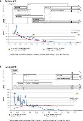 Case Report: Hyperammonemic Encephalopathy Linked to <mark class="highlighted">Ureaplasma</mark> spp. and/or Mycoplasma hominis Systemic Infection in Patients Treated for Leukemia, an Emergency Not to Be Missed